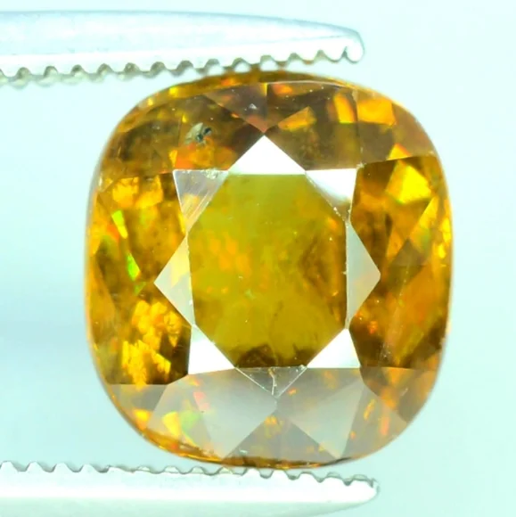 Rare AAA Fire Sphene, 2.35 Carats